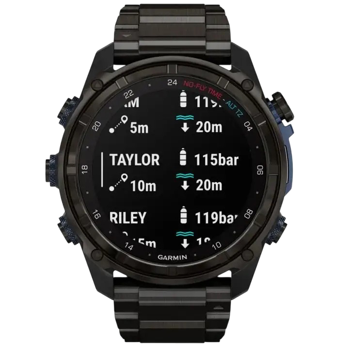 Смарт-часы GARMIN Descent Mk3i 51mm Carbon Grey DLC (010-02752-14) Совместимость Android OS