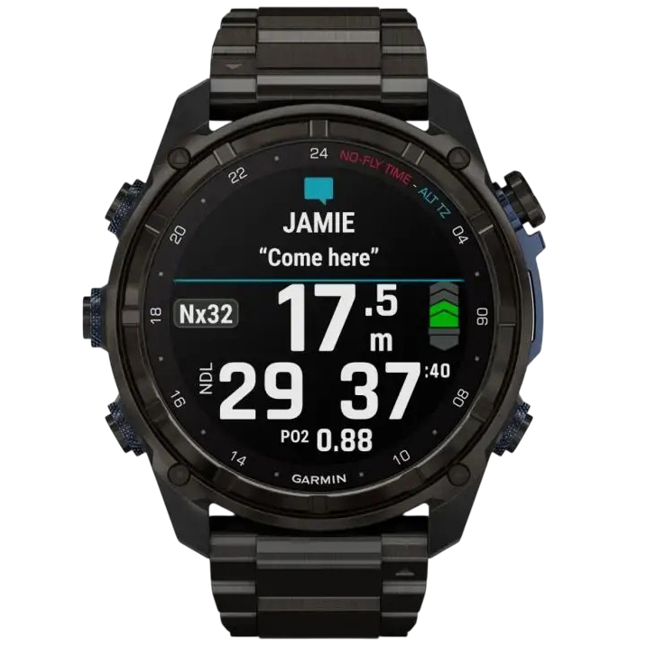 Смарт-часы GARMIN Descent Mk3i 51mm Carbon Grey DLC (010-02752-14) Операционная система другая