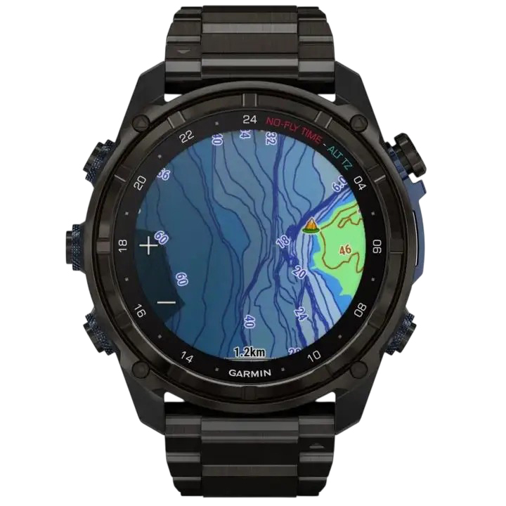 Смарт-часы GARMIN Descent Mk3i 51mm Carbon Grey DLC (010-02752-14) Совместимость iOS (Apple)