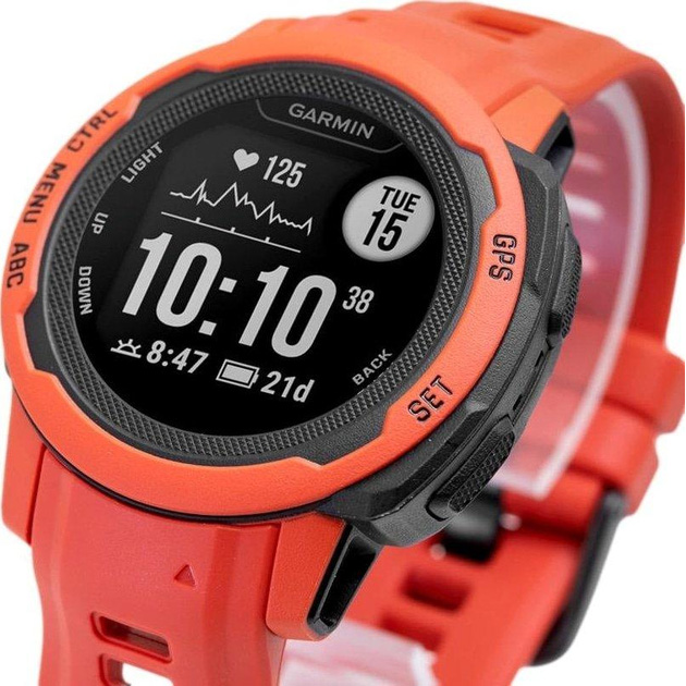 Смарт-часы GARMIN Instinct 2S Poppy (010-02563-06) Операционная система другая