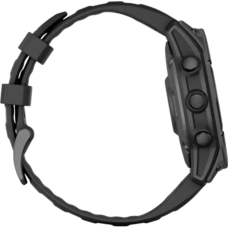 Смарт-годинник GARMIN Fenix E 47mm Slate Gray Steel with Black Silicone Band (010-03025-01) Сумісність iOS (Apple)