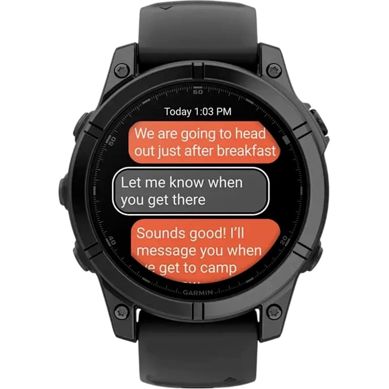 В Україні Смарт-годинник GARMIN Fenix E 47mm Slate Gray Steel with Black Silicone Band (010-03025-01)