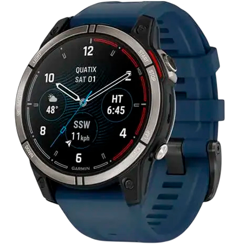 Смарт-годинник GARMIN Quatix 7 Amoled Sapphire Blue (010-02582-61)