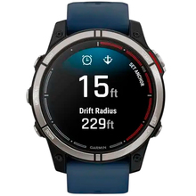 Смарт-годинник GARMIN Quatix 7 Amoled Sapphire Blue (010-02582-61)