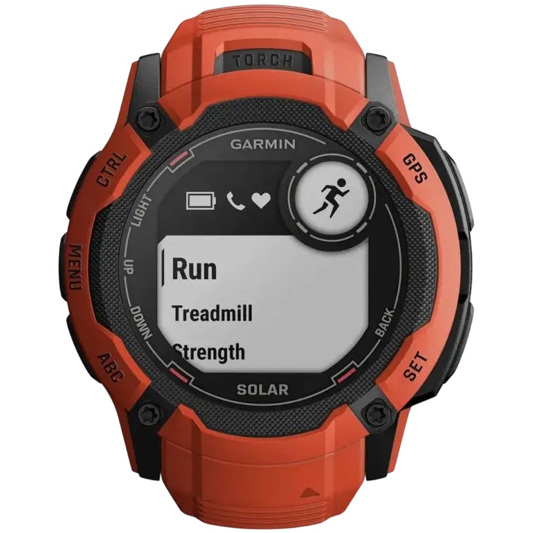 Зображення Смарт-годинник GARMIN Instinct 2X Solar Flame Red (010-02805-01)