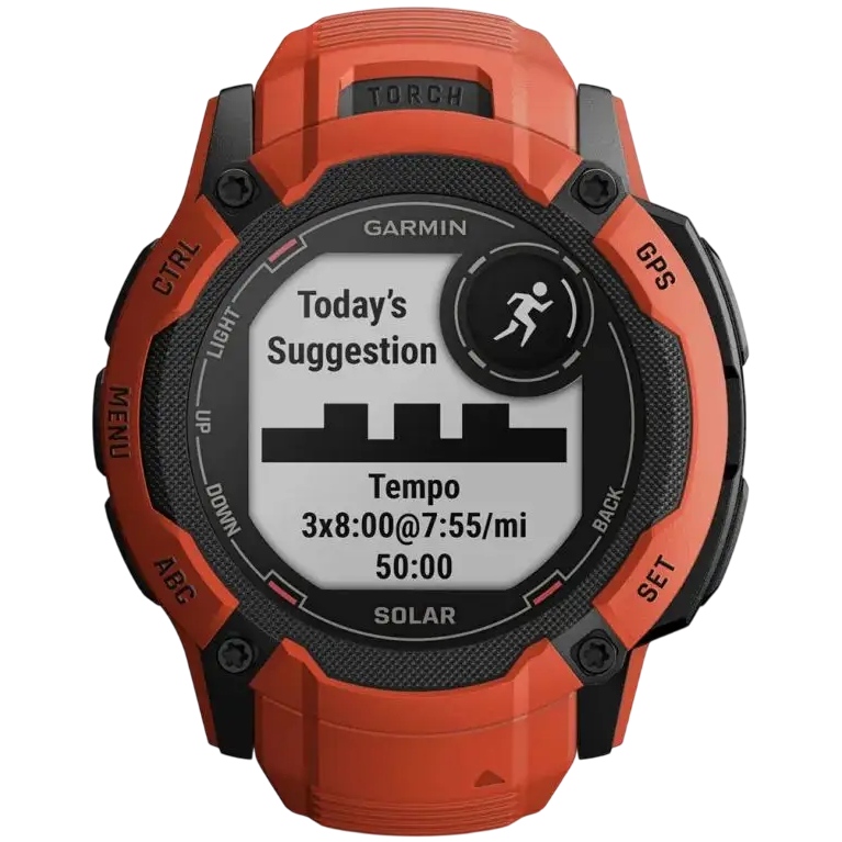 Фото Смарт-годинник GARMIN Instinct 2X Solar Flame Red (010-02805-01)