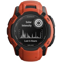 Смарт-годинник GARMIN Instinct 2X Solar Flame Red (010-02805-01)