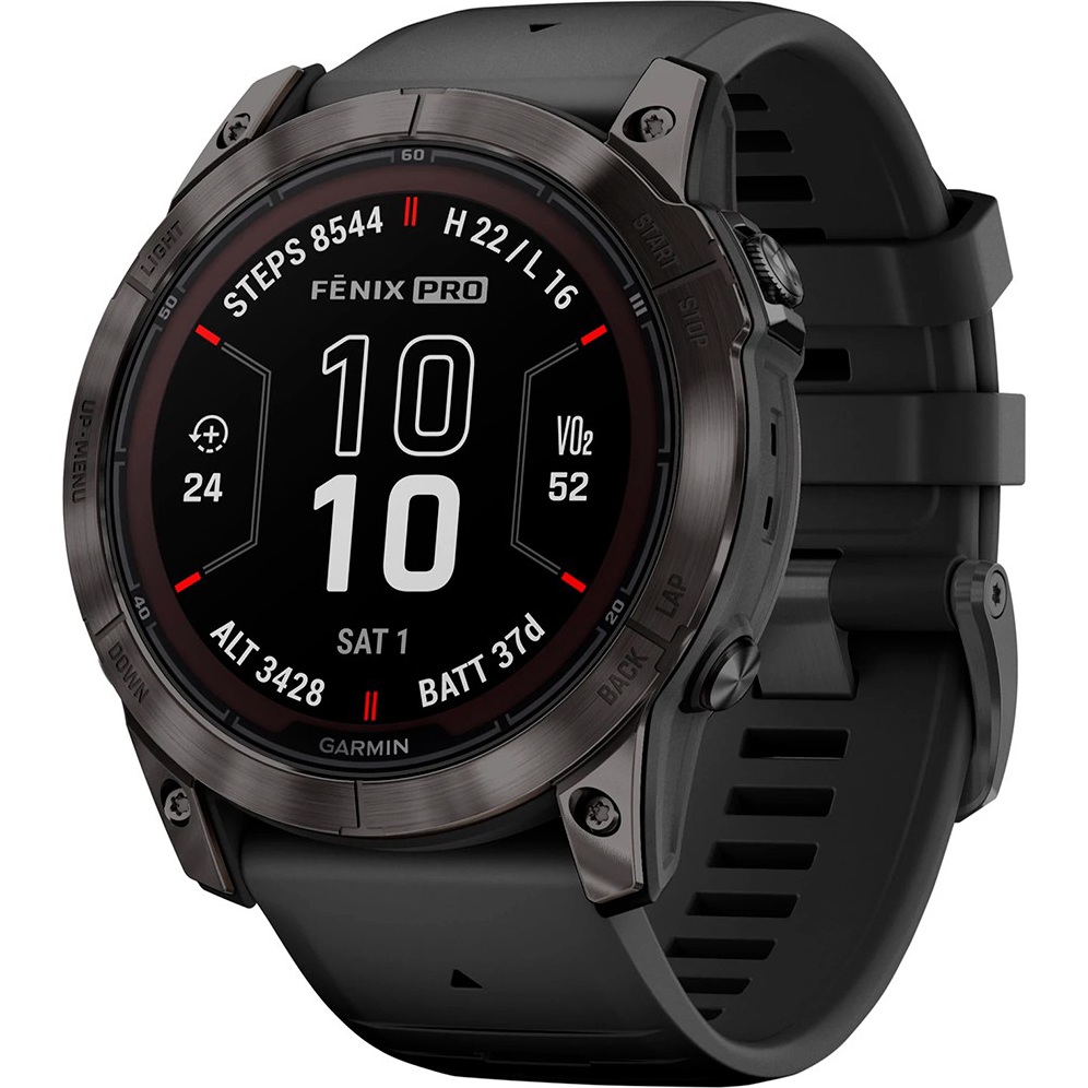 Смарт-часы GARMIN Fеnix 7X Pro Sapph Solar Edit Carbon Grey DLC Titan Black Band (010-02778-11) Смарт-часы GARMIN Fеnix 7X Pro Sapph Solar Edit Carbon Grey DLC Titan Black Band (010-02778-11)