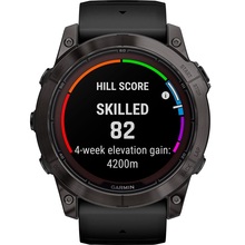 Смарт-часы GARMIN Fеnix 7X Pro Sapph Solar Edit Carbon Grey DLC Titan Black Band (010-02778-11)