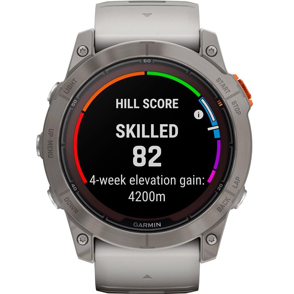 Смарт-часы GARMIN Fеnix 7X Pro Sapph Solar Edit Titan Fog Gray Ember Orange Band (010-02778-15) Функциональность для взрослых