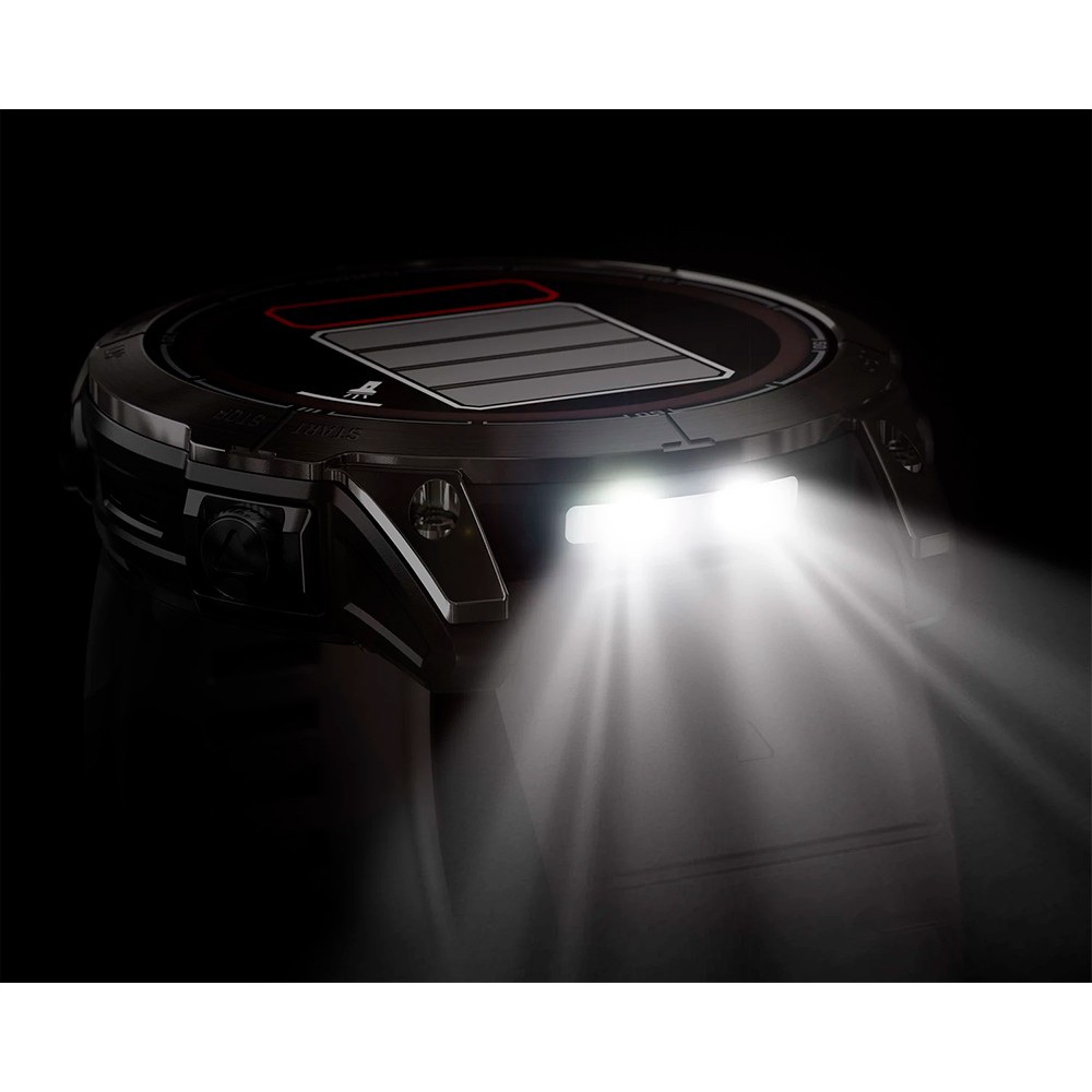 Заказать Смарт-часы GARMIN Fеnix 7X Pro Sapph Solar Edit Titan Fog Gray Ember Orange Band (010-02778-15)