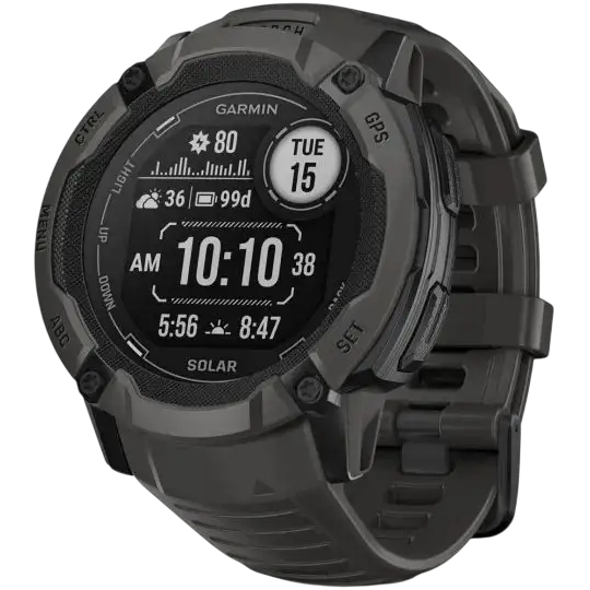 Смарт-годинник GARMIN Instinct 2X Solar Graphite (010-02805-00)