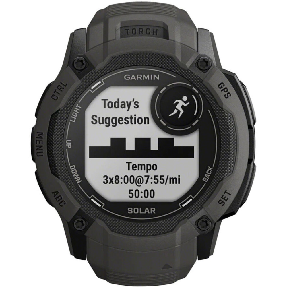 Фото Смарт-годинник GARMIN Instinct 2X Solar Graphite (010-02805-00)