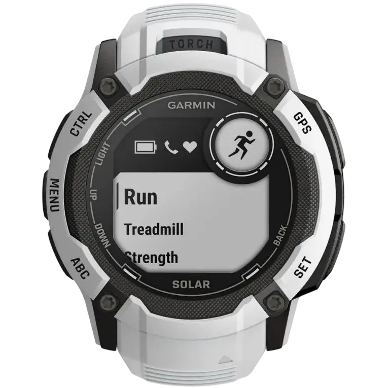 Замовити Смарт-годинник GARMIN Instinct 2X Solar Whitestone (010-02805-04)