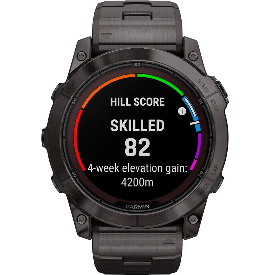 Смарт-годинник GARMIN Fеnix 7X Pro Sapph Solar Edit Carbon Gray DLC Titan Vented Titan (010-02778-30) Функціональність для дорослих
