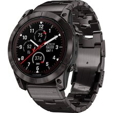 Смарт-часы GARMIN Fеnix 7X Pro Sapph Solar Edit Carbon Gray DLC Titan Vented Titan (010-02778-30)