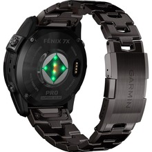 Смарт-годинник GARMIN Fеnix 7X Pro Sapph Solar Edit Carbon Gray DLC Titan Vented Titan (010-02778-30)