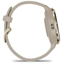 Смарт-годинник GARMIN Venu 3S Soft Gold St.Steel Bezel French Gray Case and Sil Band (010-02785-02)