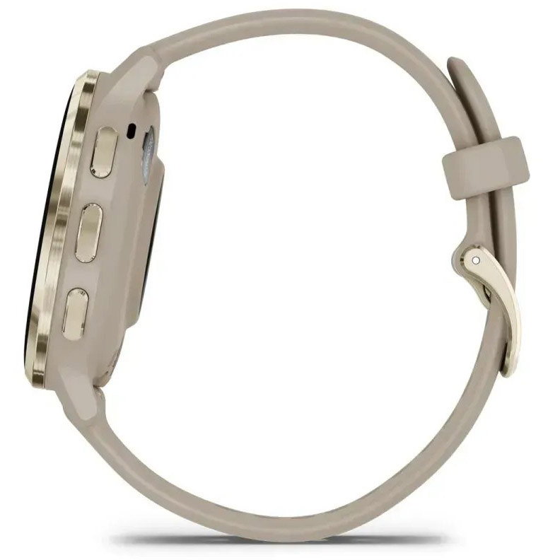 Смарт-годинник GARMIN Venu 3S Soft Gold St.Steel Bezel French Gray Case and Sil Band (010-02785-02) Сумісність iOS (Apple)