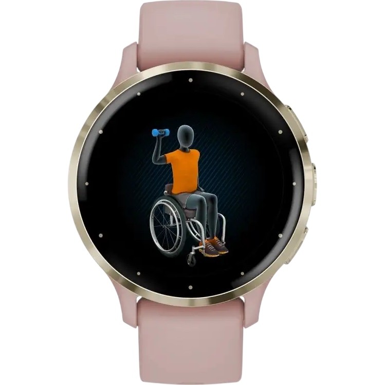 Смарт-годинник GARMIN Venu 3S Soft Gold St.Steel Bezel Dust Rose Case and Sil Band (010-02785-03) Сумісність Android OS