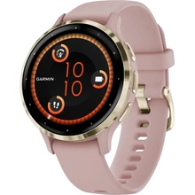 Смарт-часы GARMIN Venu 3S Soft Gold St.Steel Bezel Dust Rose Case and Sil Band (010-02785-03)