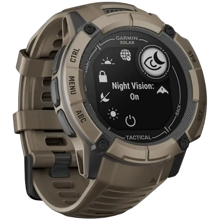 Смарт-часы GARMIN Instinct 2X Solar Tactical Edition Coyote Tan (010-02805-02) Функциональность для взрослых