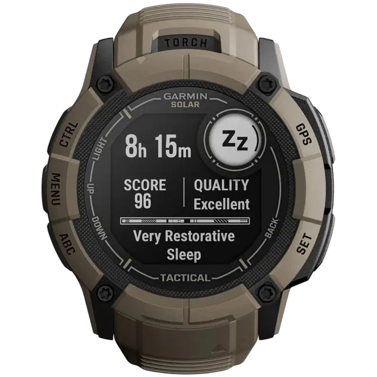 Фото Смарт-годинник GARMIN Instinct 2X Solar Tactical Edition Coyote Tan (010-02805-02)