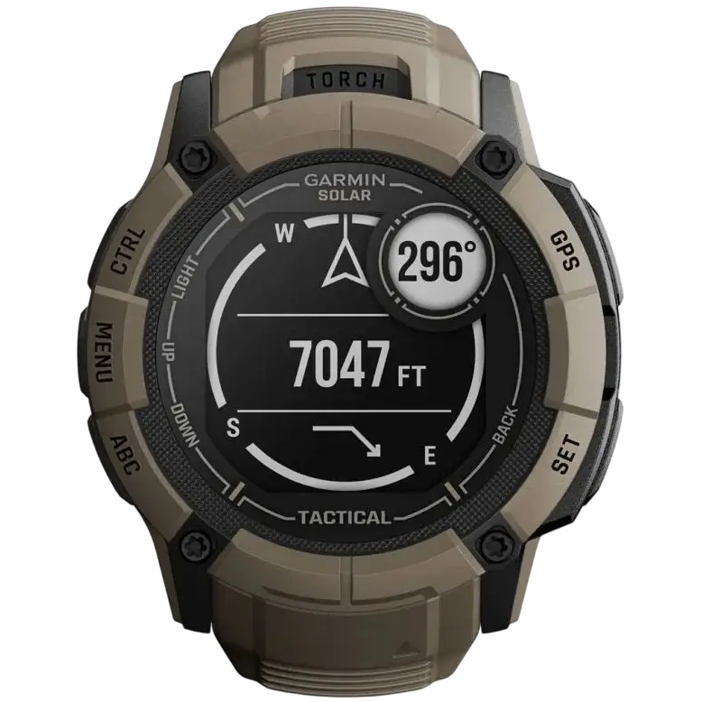 Смарт-годинник GARMIN Instinct 2X Solar Tactical Edition Coyote Tan (010-02805-02) Сумісність iOS (Apple)