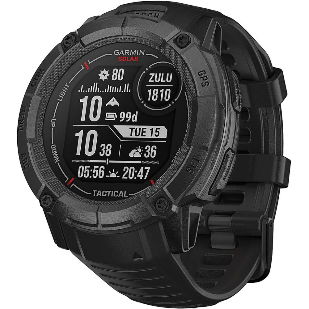 Смарт-годинник GARMIN Instinct 2X Solar Tactical Edition Black (010-02805-03)