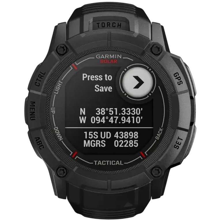 Зовнішній вигляд Смарт-годинник GARMIN Instinct 2X Solar Tactical Edition Black (010-02805-03)