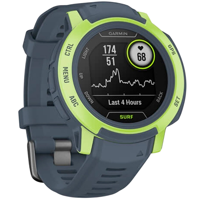 Смарт-годинник GARMIN Instinct 2 Surf Edition Mavericks Gray/Green (010-02626-02) Сумісність iOS (Apple)