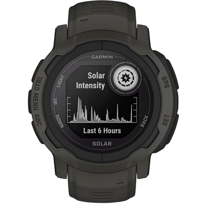 Смарт-годинник GARMIN Instinct 2 Solar Graphite Сумісність Android OS