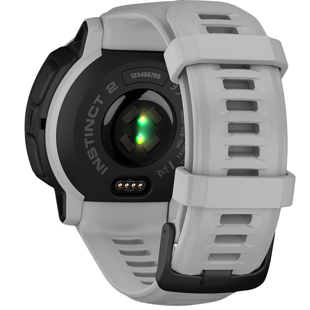 Зовнішній вигляд Смарт-годинник GARMIN Instinct 2 Solar Mist Gray (010-02627-01)