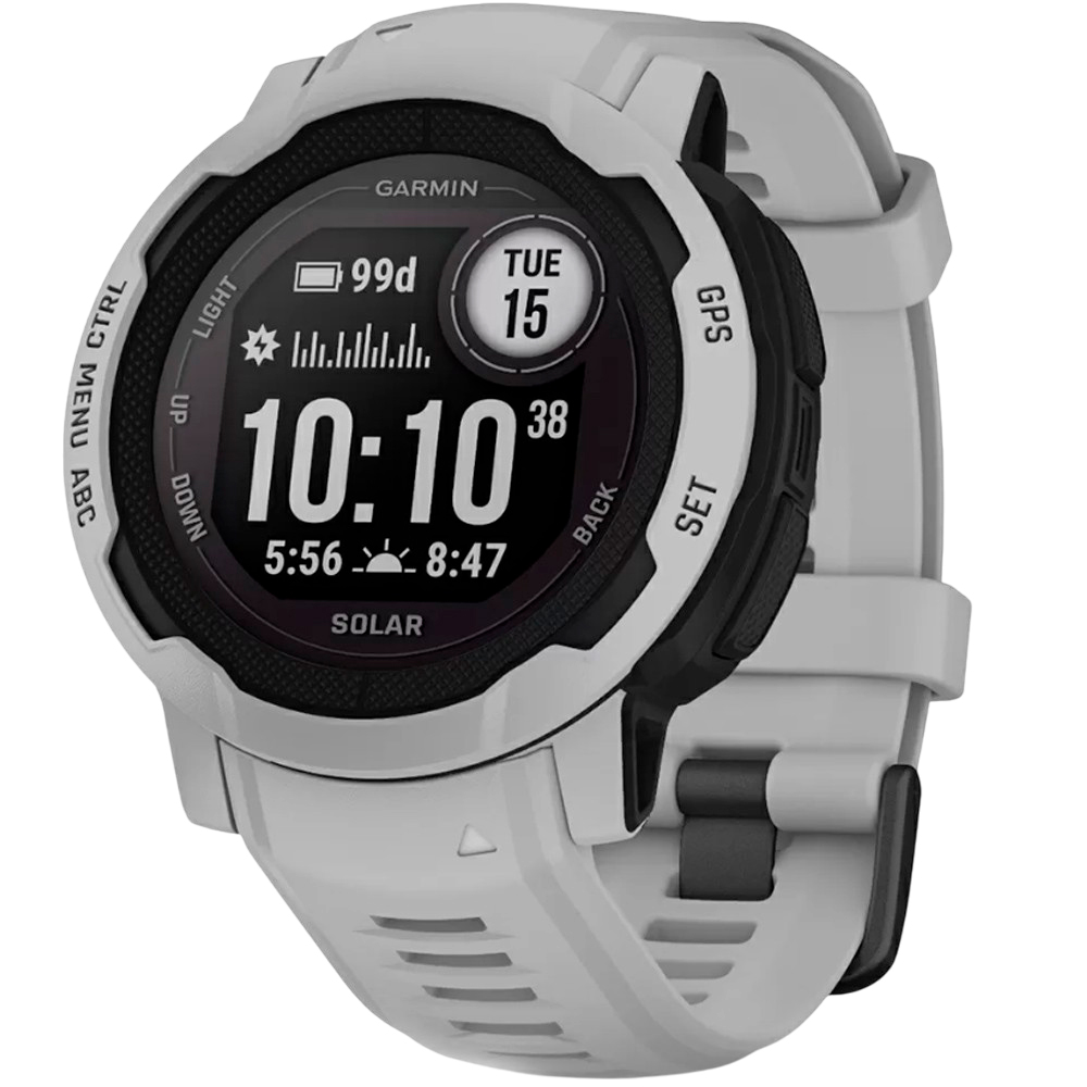 Смарт-годинник GARMIN Instinct 2 Solar Mist Gray (010-02627-01)