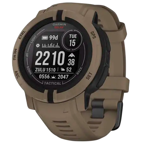 Смарт-годинник GARMIN Instinct 2 Solar Tactical Edition Coyote Tan (010-02627-04)