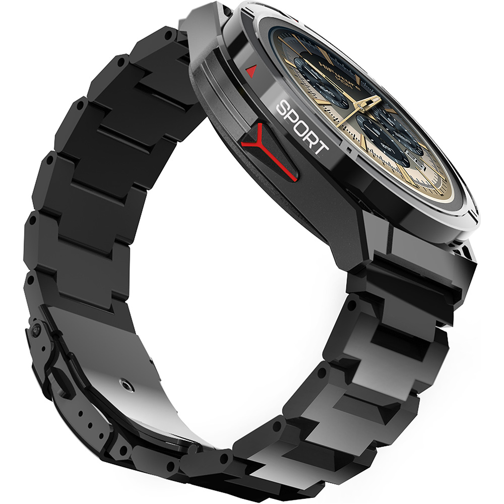 Смарт-часы HIFUTURE Active Black (active.black-red) Совместимость iOS (Apple)