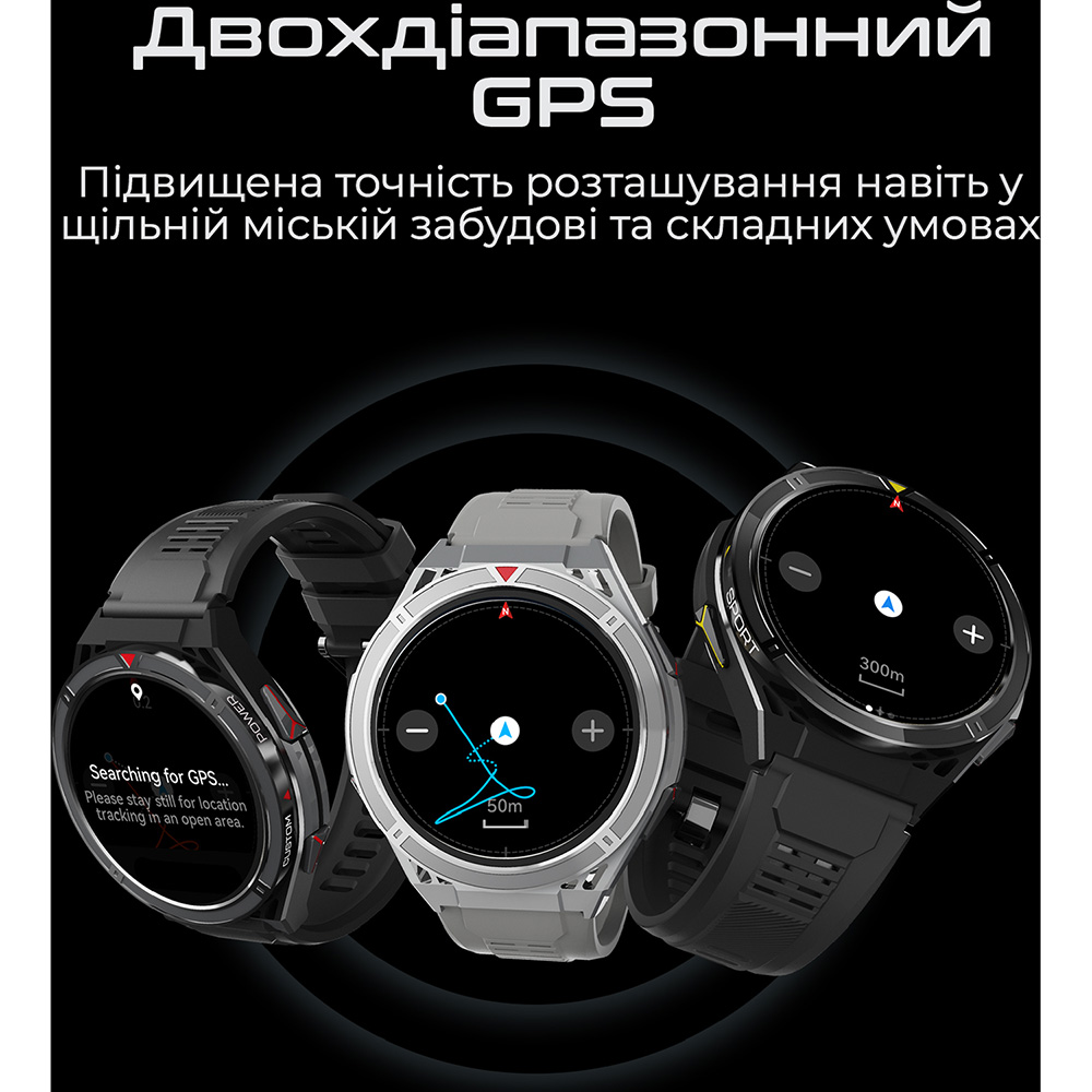 Смарт-годинник HIFUTURE Active Black/Yellow (active.black-yellow) Вид діяльності плавання