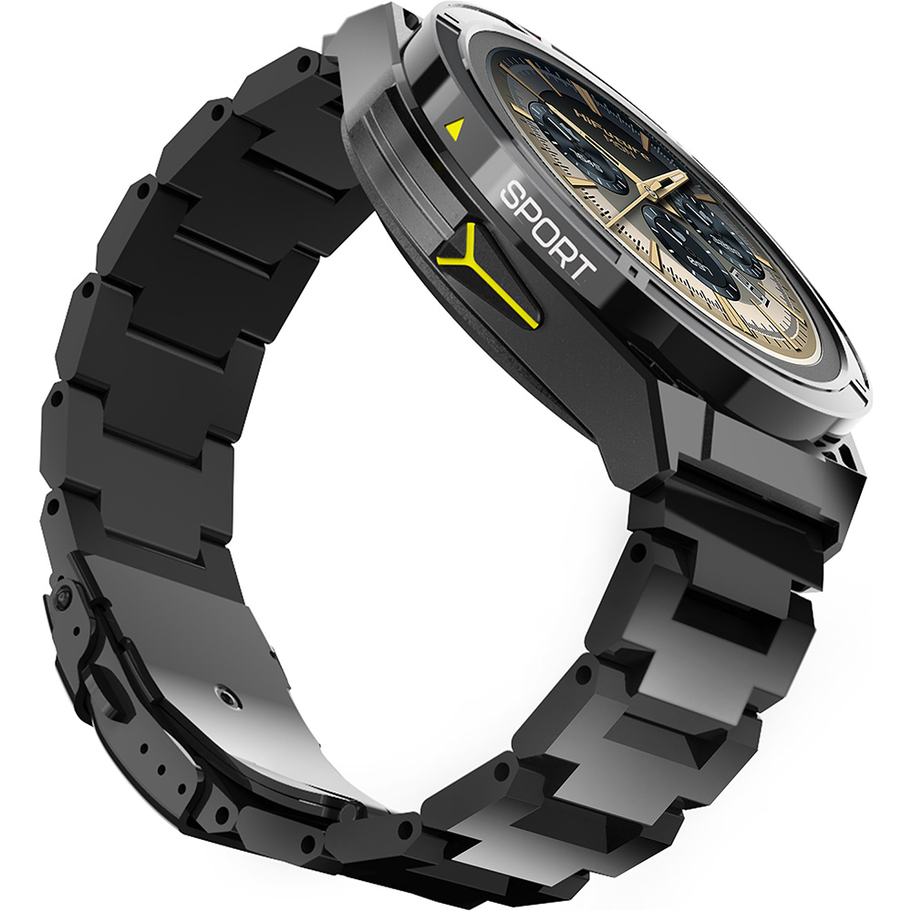 Смарт-часы HIFUTURE Active Black/Yellow (active.black-yellow) Совместимость iOS (Apple)