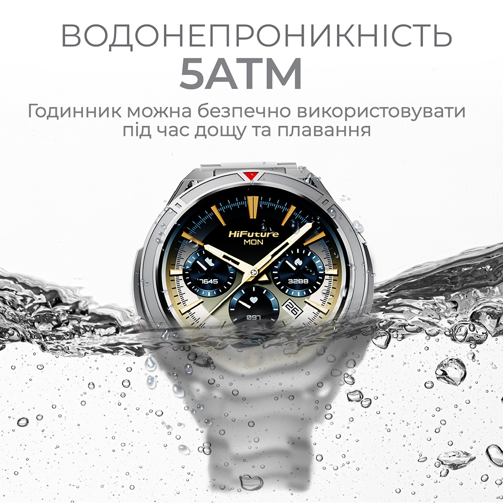 Смарт-часы HIFUTURE Active Silver (active.silver) Совместимость Android OS