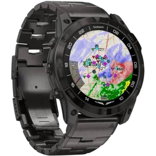 У Фокстрот Смарт-годинник GARMIN D2 Mach 1 PRO Gray (010-02804-81)