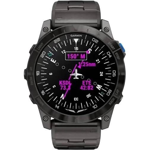 Фото Смарт-годинник GARMIN D2 Mach 1 PRO Gray (010-02804-81)