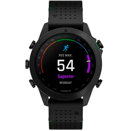 Фото Смарт-годинник GARMIN MARQ Golfer Gen 2 Carbon Edition Black (010-02722-21)