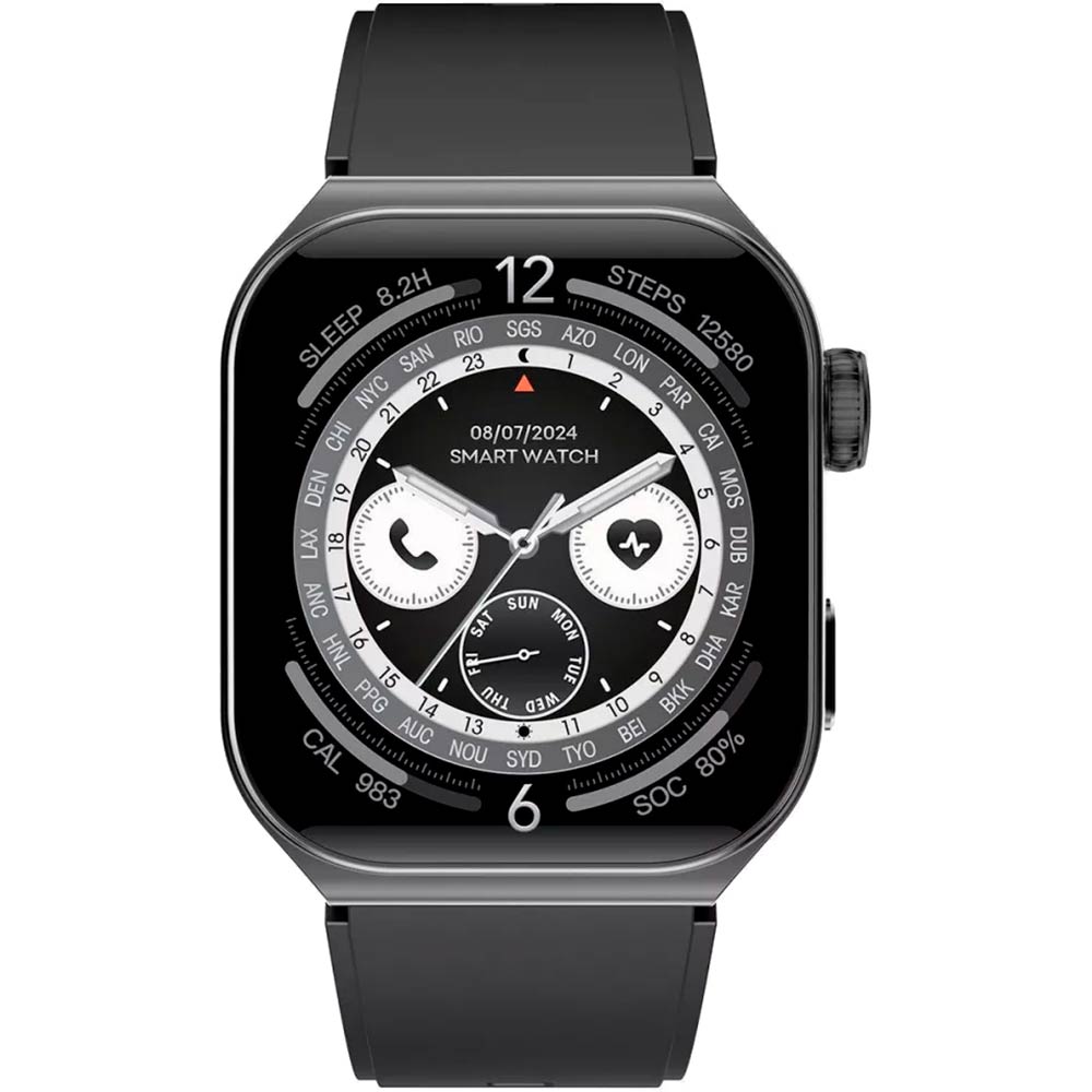 Смарт-часы PROOVE Moment Black (61220black) Функциональность для взрослых