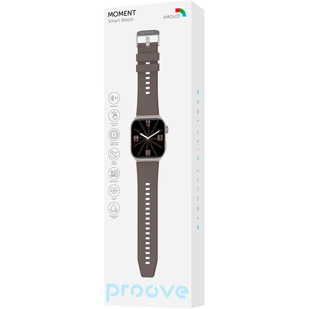 Внешний вид Смарт-часы PROOVE Moment Titanium (61220titanium)