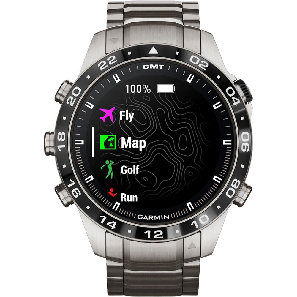 Замовити Смарт-годинник GARMIN MARQ Aviator Gen 2 GPS Silver (010-02648-01)
