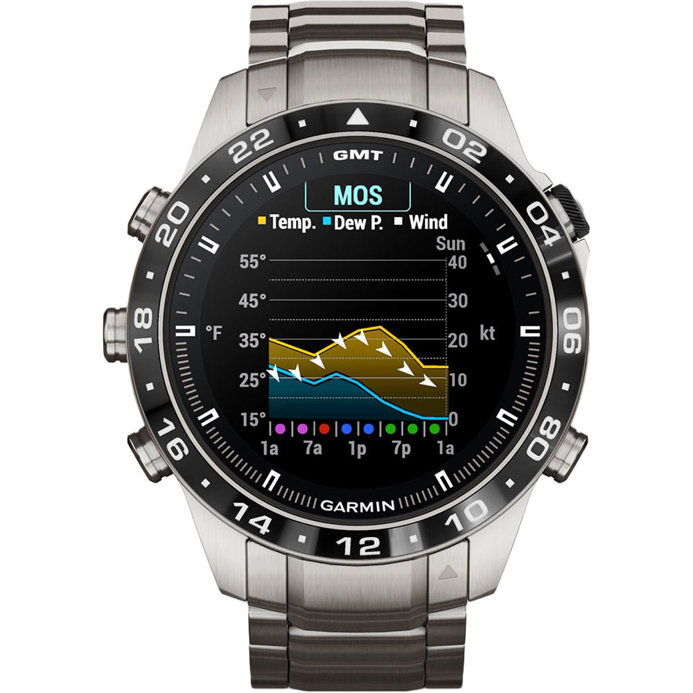 Зображення Смарт-годинник GARMIN MARQ Aviator Gen 2 GPS Silver (010-02648-01)