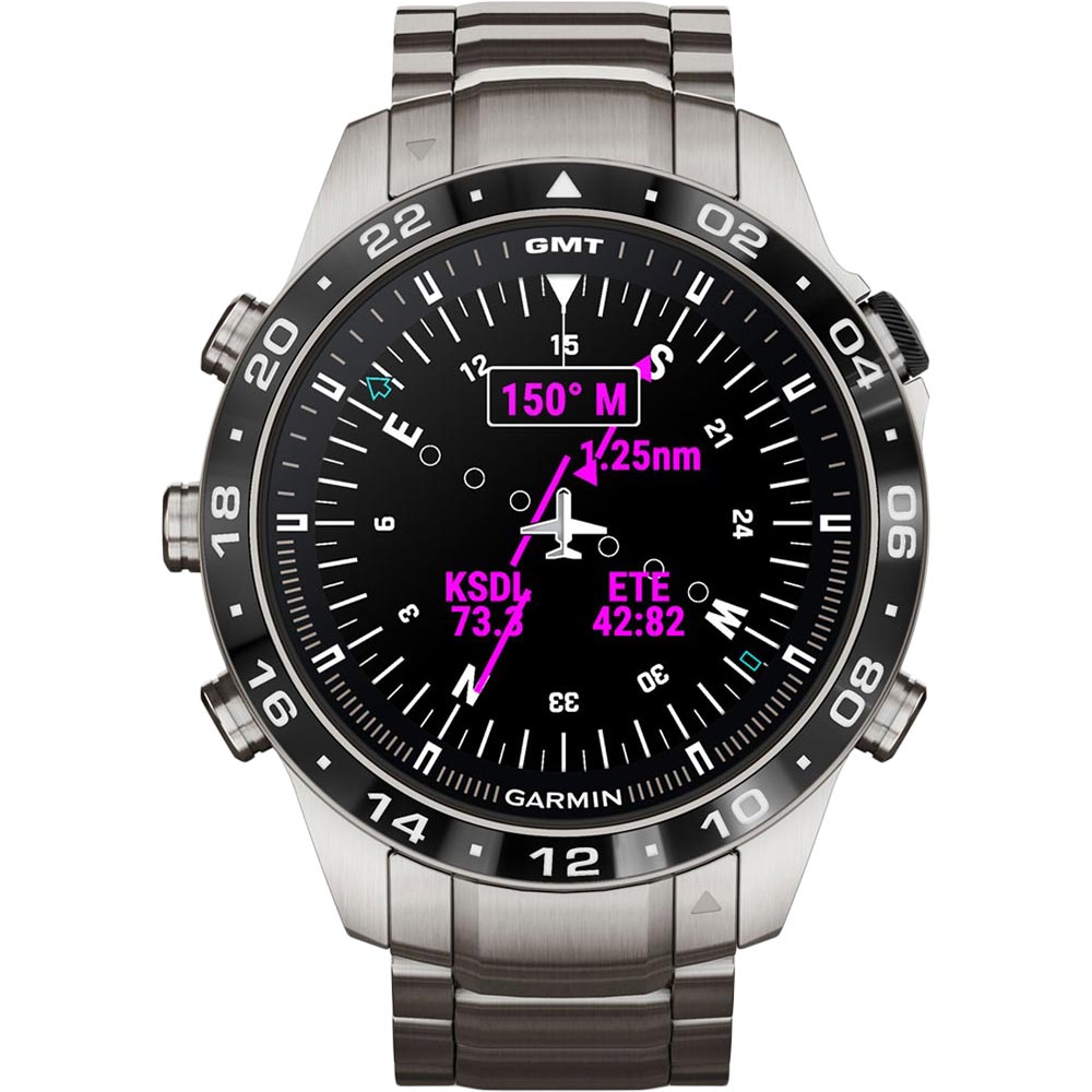 В інтернет магазині Смарт-годинник GARMIN MARQ Aviator Gen 2 GPS Silver (010-02648-01)