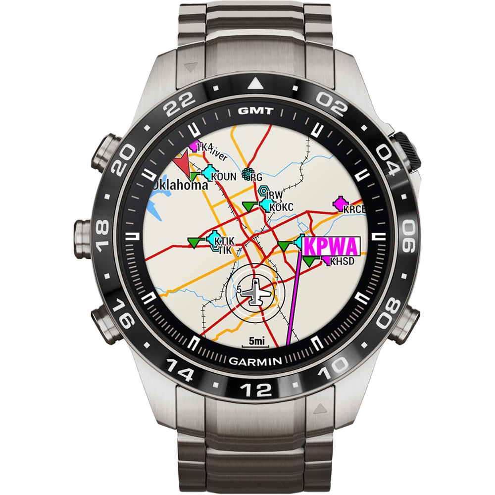 В Україні Смарт-годинник GARMIN MARQ Aviator Gen 2 GPS Silver (010-02648-01)