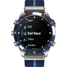 Смарт-годинник GARMIN MARQ Captain Gen 2 GPS Blue (010-02648-11)