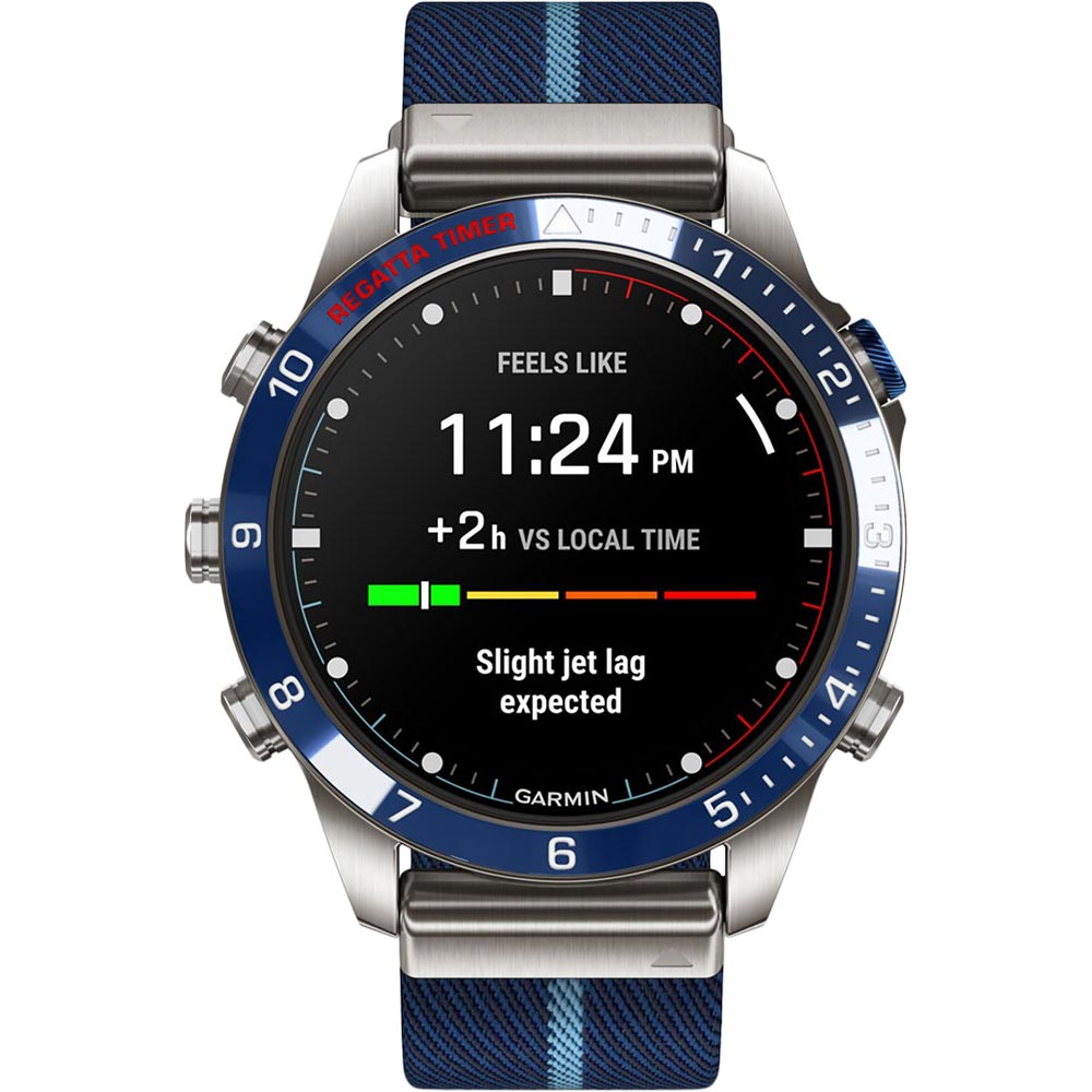 Зображення Смарт-годинник GARMIN MARQ Captain Gen 2 GPS Blue (010-02648-11)
